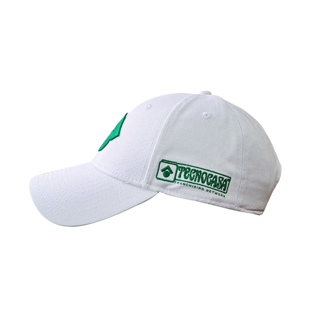 Gorra blanca Tecnocasa / Kiron