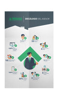 Poster Decálogo Del Asesor Tecnocasa