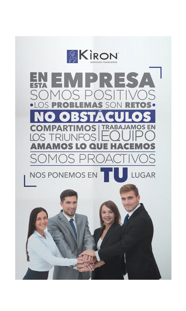 Acrílico Poster Frase Kìron