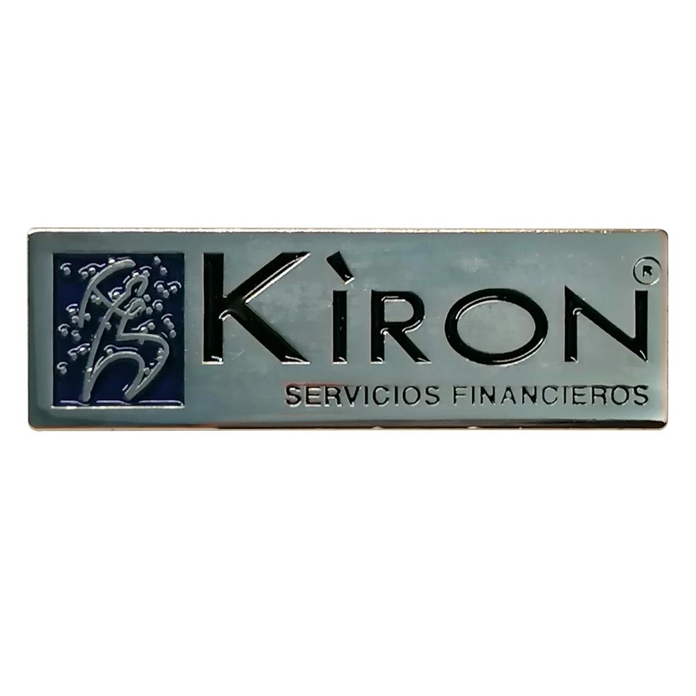 Pin plateado coordinadora Kìron