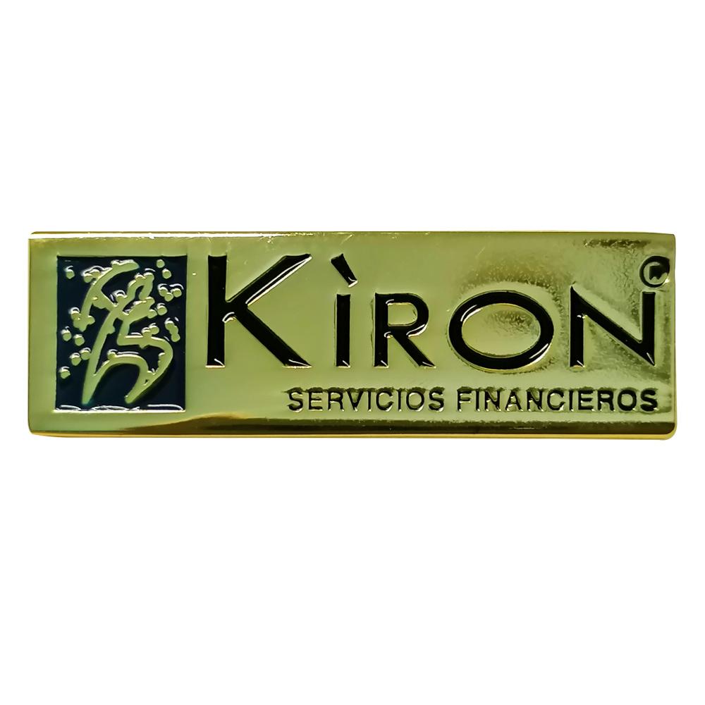 Pin dorado asesor Kìron
