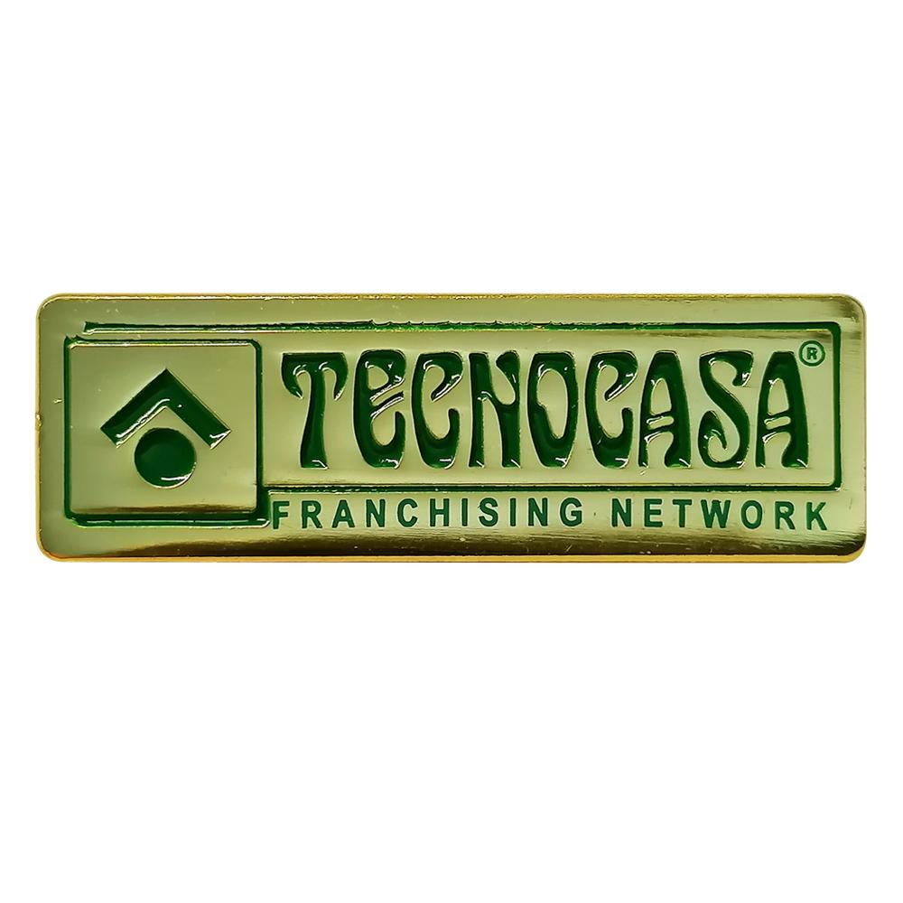 Pin dorado asesor Tecnocasa